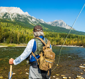 Convertible Fishing Backpack Sling Bag