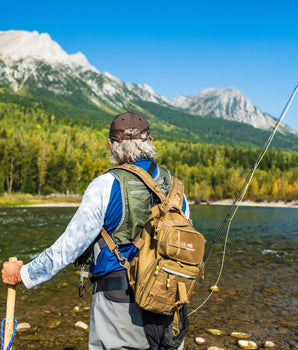 Convertible Fishing Backpack Sling Bag