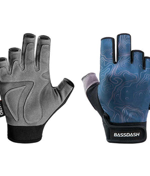 Men's Astro Fingerless Fishing Gloves - Bassdash