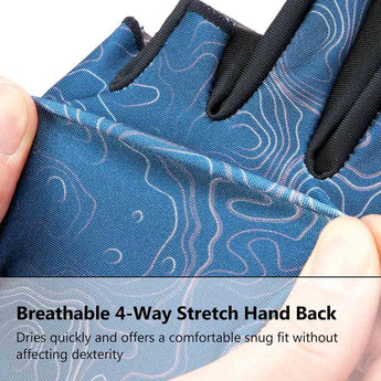 Men's Astro Fingerless Fishing Gloves - Bassdash