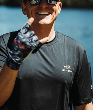 Men’s UPF 50+ Short Sleeve Fishing Shirt FS05M - Bassdash