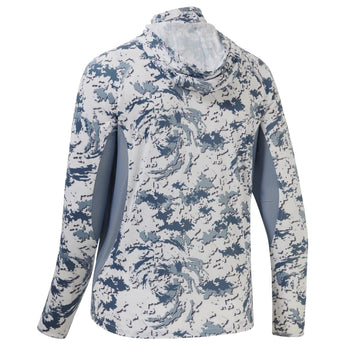 Men's UPF 50+ Long Sleeve Hunting Hoodie with Mask FS06M - Bassdash