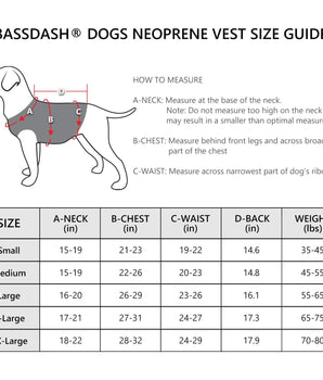 Dog Neoprene Hunting Vest FV10 - Bassdash