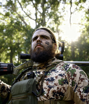 Men's UPF 50+ Long Sleeve Hunting Hoodie with Mask FS06M