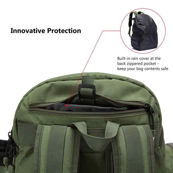 Water Resistant Tackle Backpack [3600] Tactical Bag - Bassdash