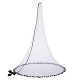 Fishing Cast Net 1/4-Inch with Utility Bucket for Bait Fish - Bassdash