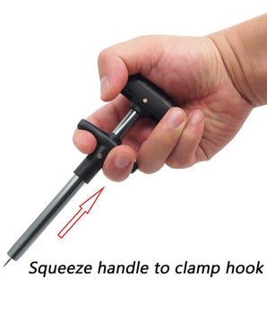Portable Fishing Hook Remover Aluminum Hook Disgorger - Bassdash