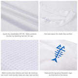 Men’s UPF 50+ Short Sleeve Fishing Shirt FS05M - Bassdash