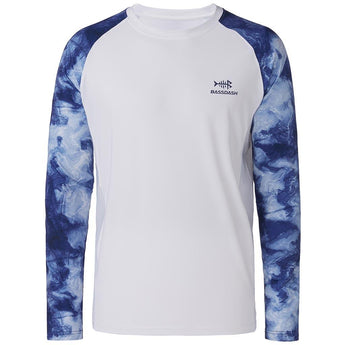 Men's UPF 50+ Camo Long Sleeve Fishing Shirt FS08M - Bassdash