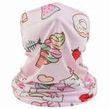 Kids’ Sun Protection Cartoon Print Neck Gaiter - Bassdash