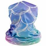 Kids’ Sun Protection Cartoon Print Neck Gaiter - Bassdash