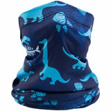 Kids’ Sun Protection Cartoon Print Neck Gaiter - Bassdash