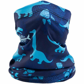 Kids’ Sun Protection Cartoon Print Neck Gaiter - Bassdash
