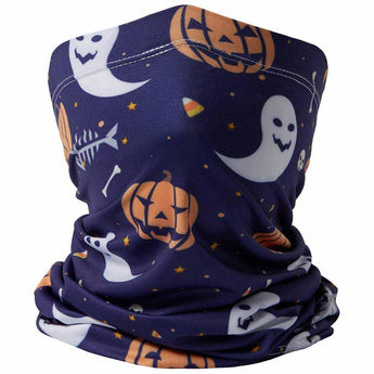 Kids’ Sun Protection Cartoon Print Neck Gaiter - Bassdash