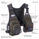FV08 Ultra Lightweight Fishing Vest for Men Women - Bassdash