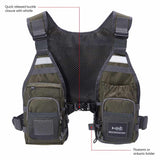 FV08 Ultra Lightweight Fishing Vest for Men Women - Bassdash
