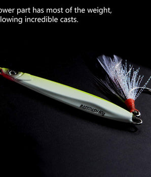 3-Pack STIX Casting Vertical Slow Jigging Lures with Mustad Hooks - Bassdash