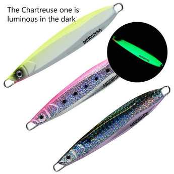 3-Pack STIX Casting Vertical Slow Jigging Lures with Mustad Hooks - Bassdash