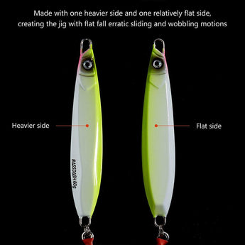 3-Pack STIX Casting Vertical Slow Jigging Lures with Mustad Hooks - Bassdash