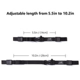 Kids' Adjustable Chest Strap For Backpack With Buckle, 2-Pack - Bassdash