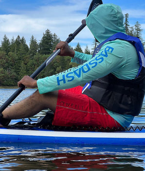 Men’s UPF 50+ Sun Long Sleeve Fishing Hoodie FS03M