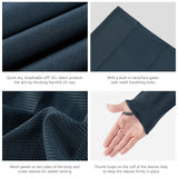 Men’s UPF 50+ Long Sleeve Fishing Hoodie with UV Neck Gaiter FS06M - Bassdash