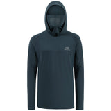 Men’s UPF 50+ Long Sleeve Fishing Hoodie with UV Neck Gaiter FS06M - Bassdash