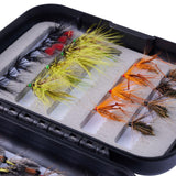 56-Piece Wet Flies Assortment with Fly Box - Bassdash